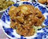 無水カレー肉味噌かけ中華麺♪作り方6写真