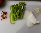 ナポリタン風クリームパスタ作り方2写真