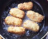 豚小間肉で!ポテトロールカツ作り方3写真