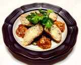 豚小間肉で!ポテトロールカツ作り方5写真