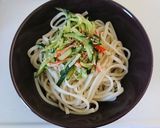 ＊胡瓜とカニかまのぶっかけ風うどん＊作り方3写真