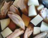【圧力鍋♪】手羽と大根の煮付け作り方3写真