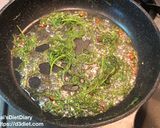 シャキッと！おかひじきのペペロンチーノ作り方3写真