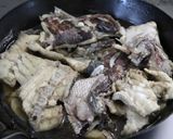 夕食♪経済的♪鯛アラと牛蒡の炊き合わせ作り方5写真
