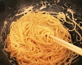 チーズと卵だけフライパン1つカルボナーラ作り方5写真