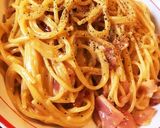 チーズと卵だけフライパン1つカルボナーラ作り方7写真