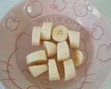 進まない離乳食…初期*バナナ*作り方2写真
