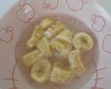 進まない離乳食…初期*バナナ*作り方3写真