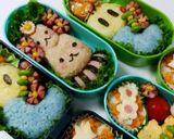 『プカプカ♪カピバラさん』夏弁♡キャラ弁作り方16写真