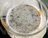 簡単!牛乳ゴマプリン作り方4写真