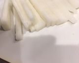 簡単！！シャキシャキ長芋となめ茸の和え物作り方1写真