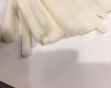 簡単！！シャキシャキ長芋となめ茸の和え物作り方1写真