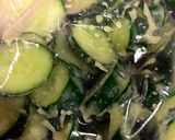塩麹で簡単！キュウリの漬物♫わさび風味作り方4写真