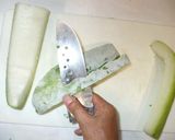 冬瓜のあんかけ♪簡単ちくわベーコン作り方4写真