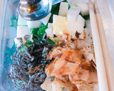 簡単！オクラと長芋の塩昆布おかか和え作り方4写真