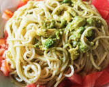 アボカドとトマトの冷製パスタ作り方4写真