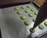 大好き 私のマカロン （抹茶）作り方15写真
