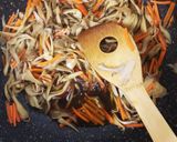 舞茸茶リメイク～舞茸のきんぴら作り方4写真