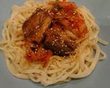 汁まで使う!サバ缶のコク旨キムチうどん作り方4写真