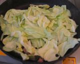 キャベツのオイスター炒め作り方1写真