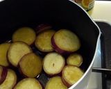 皮ごと簡単☆レモン汁さつまいもの甘露煮作り方3写真