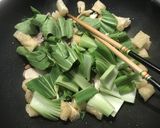 豚肉とチンゲン菜の炒め物作り方4写真