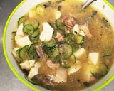 夏バテに☆混ぜるだけ！サバ缶で簡単冷汁作り方2写真