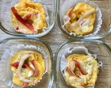 お弁当サイズのレンジで簡単かに玉！作り方4写真
