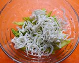 レンジで簡単！アスパラのしらす和え作り方1写真