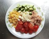 クルッと巻き巻き★簡単一口冷やしラーメン作り方3写真
