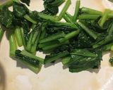 小松菜と牛豚合挽き肉のあんかけ作り方11写真