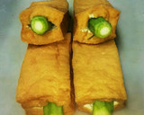 厚揚げとオクラのケチャップ炒め作り方1写真