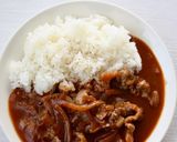 簡単・時短メニュー【トマトハヤシライス】作り方8写真