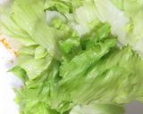 シットリした食感が◎☆煮豚とレタスの炒飯作り方2写真