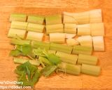 超簡単材料3つ！セロリの塩昆布炒め作り方1写真