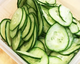 簡単！常備菜◎きゅうりとツナの酢の物作り方1写真