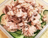 簡単！常備菜◎きゅうりとツナの酢の物作り方2写真