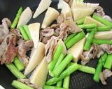 筍と豚肉のオイスター炒め作り方6写真