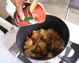 イノシシ肉でトマト肉じゃが作り方6写真