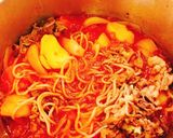 ♡圧力鍋で簡単トマトチーズ肉じゃが♡作り方5写真