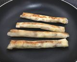 ヘルシー！揚げない鶏スティック春巻き作り方6写真
