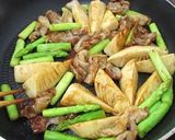 筍と豚肉のオイスター炒め作り方7写真