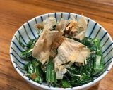 栄養豊富！ツルムラサキの麺つゆマヨ和え作り方2写真