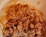 ツナと豆腐のアジアン丼作り方3写真