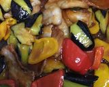 夏野菜の酢豚作り方5写真