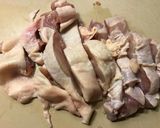 電子レンジ鶏もも肉酒蒸しねぎ味噌和え作り方1写真