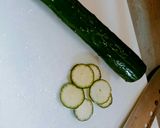 きゅうりと中華くらげのサラダ作り方1写真