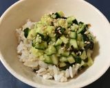 暑い日はサッパリ★きゅうり卵かけご飯作り方4写真