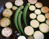 夏野菜の焼きサラダ作り方3写真
