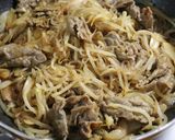 美味♪牛肉・糸こんにゃく・もやしの炒め物作り方6写真